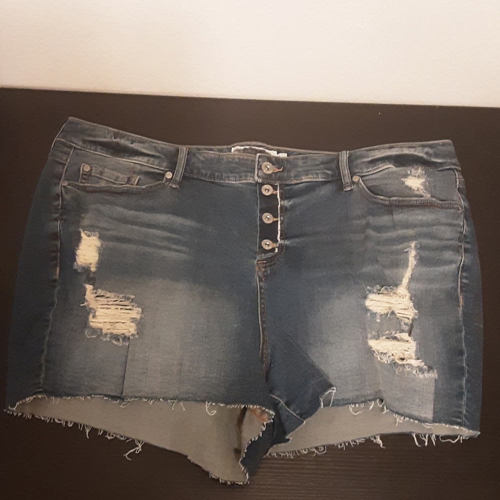 Torrid jean shorts